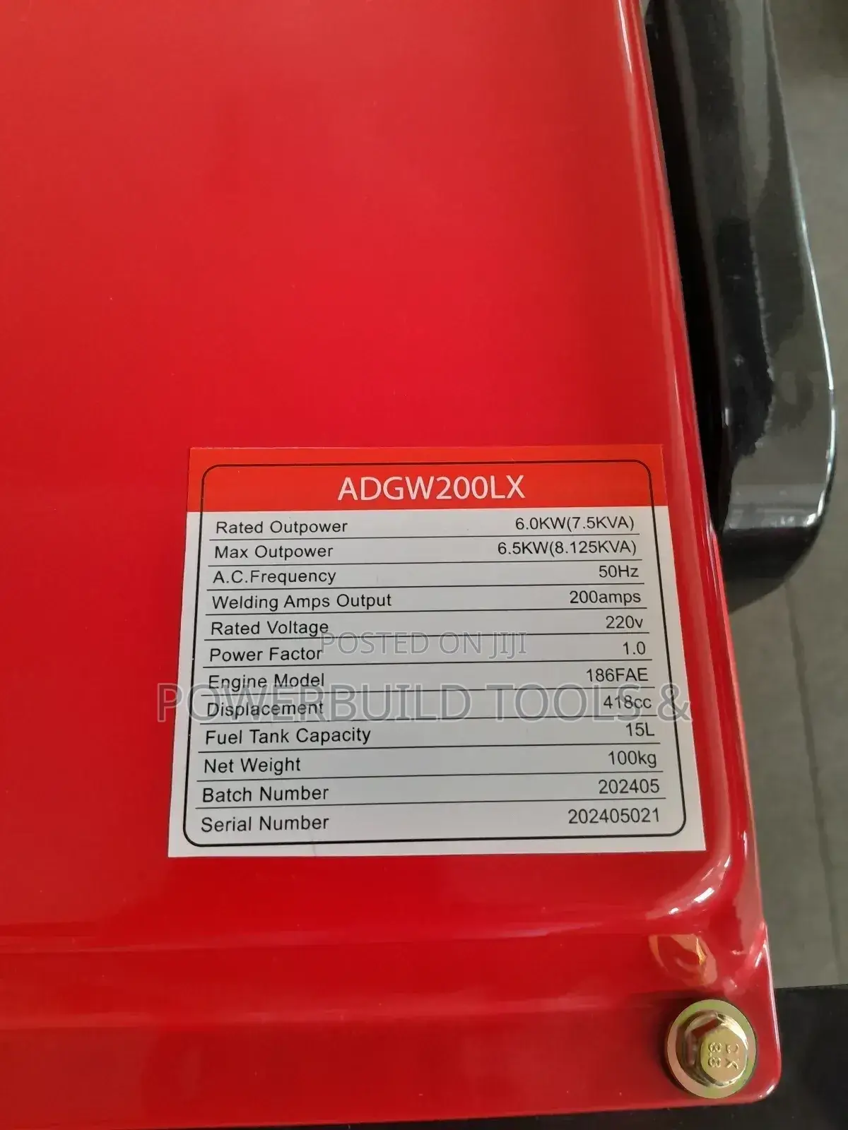 Aico 7.5kva Diesel Welder Generator