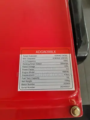 Aico 7.5kva Diesel Welder Generator