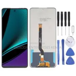 Infinix Hot 12 Screen Replacement Original Black