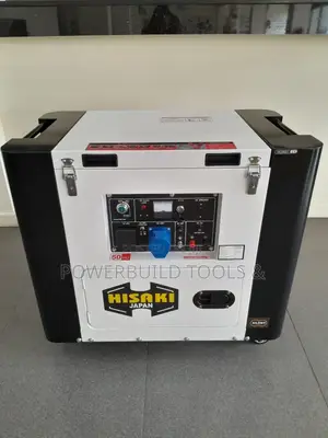 Hisaki 8.75KVA Single Phase Silent Generator