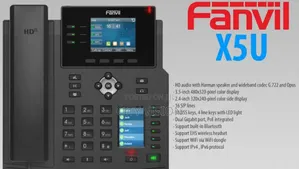 Fanvil X5u High-End Voip Executive Desk Phone