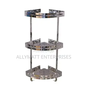 Silver Triplet Bathroom Organiser