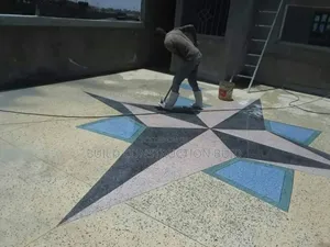 Good Design Terrazzo Floor Finish Services in Kenya.