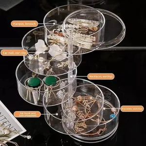 Acrylic Rotating Jewelry Organizer