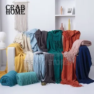 High Quality Knitted Throw
