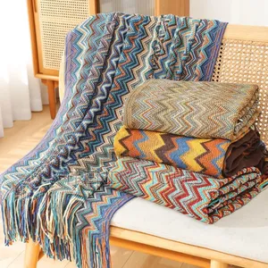 Cashmere Bohemian Throw Blanket