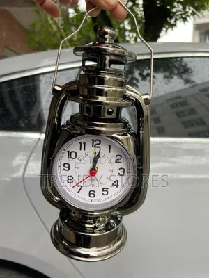 Silver Vintage Retro Oil Lamp