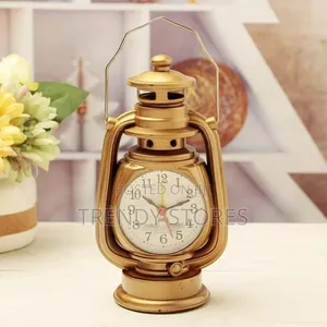 Gold Vintage Retro Oil Lamp