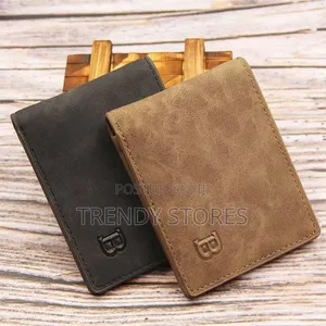 Brown Men's Slim Fashion Wallet