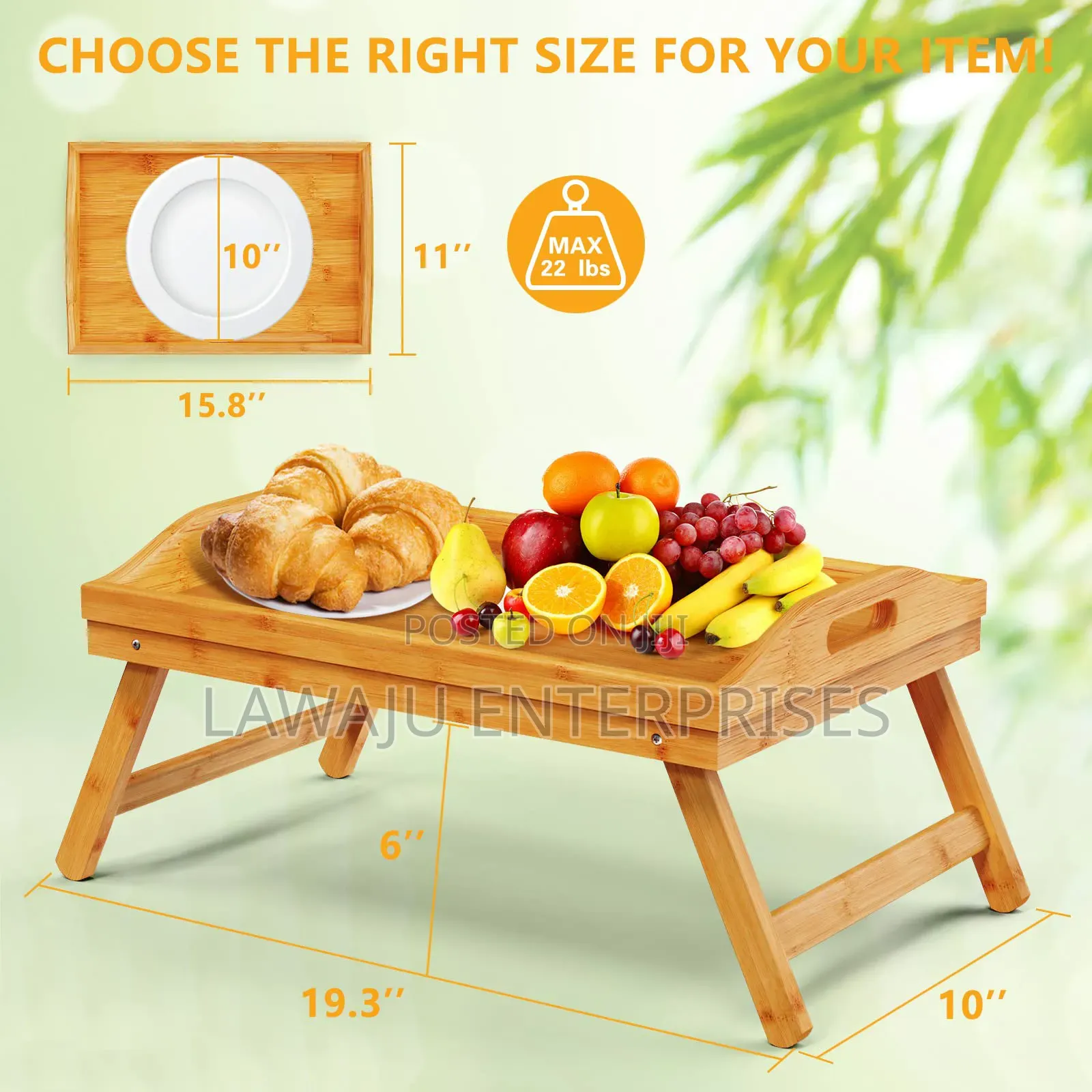Foldable Tray