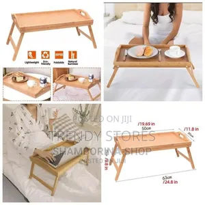 Portable Bamboo Tray