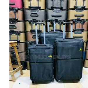 Black 3in1 Fabric Laxurious Suitcase Travelling Briefcase