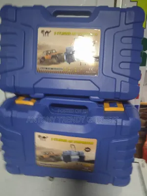 Portable Double Cylinder Air Compressor