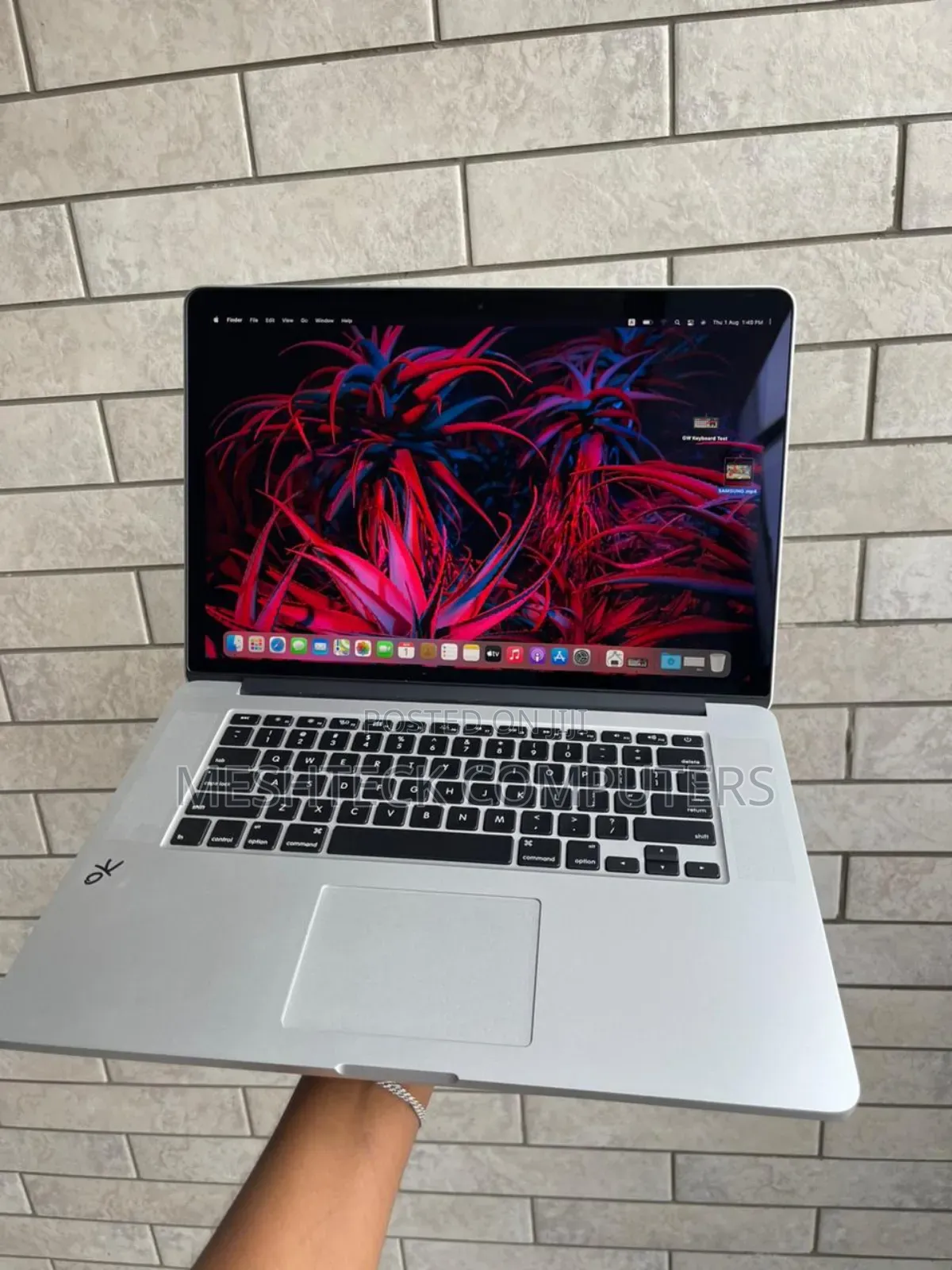 Laptop Apple MacBook Pro 2014 16GB Intel Core I7 SSD 256GB