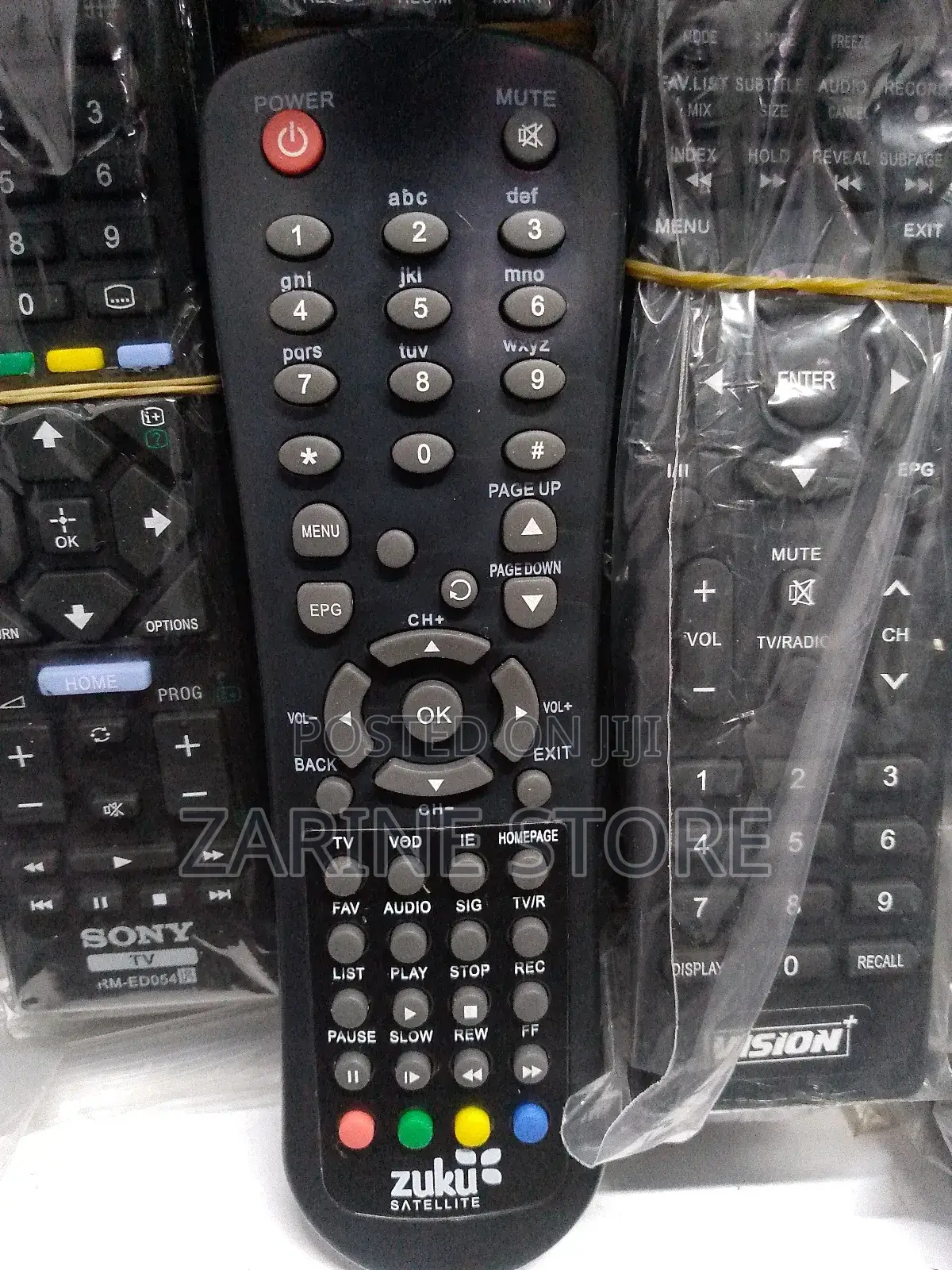 Original Remote Control for Zuku Satellite Decoder