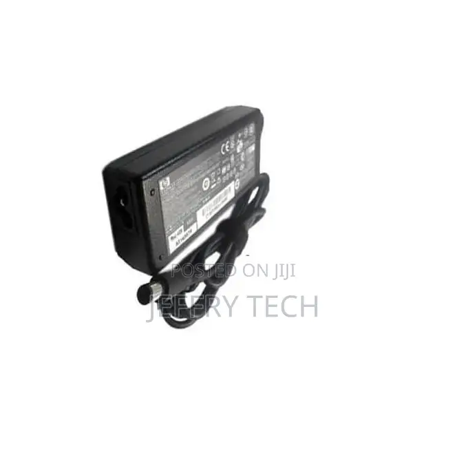 Hp Laptop Charger -18.5v - 3.5A - Big Pin - Black