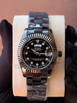 Black Rolex Ladie's Watch