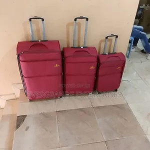 Suitcase Bag 3 In1 ,Luxurious Fibre Suitcase