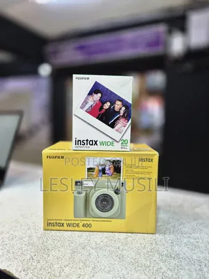 Instax WIDE 400TM Instant Camera Plus Wide Films 20 Sheets