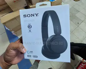 Sony WH-CH520 Wireless on-Ear Headphones (Black)