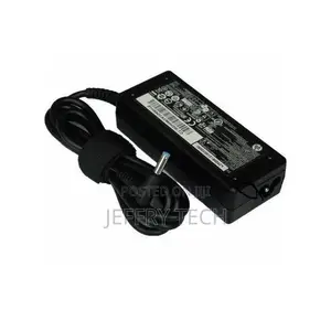 Hp Blue Pin AC Adapter Laptop Charger - 19.5V - Black