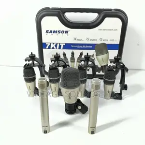 Samson 7kit 7-Piece Drum Microphone Set / Best Quality Mics