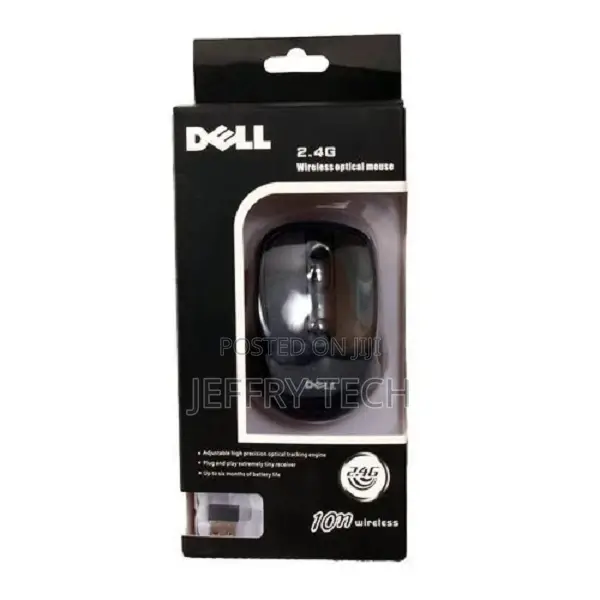 DELL Wireless Mouse – 2.4 GHZ – Black