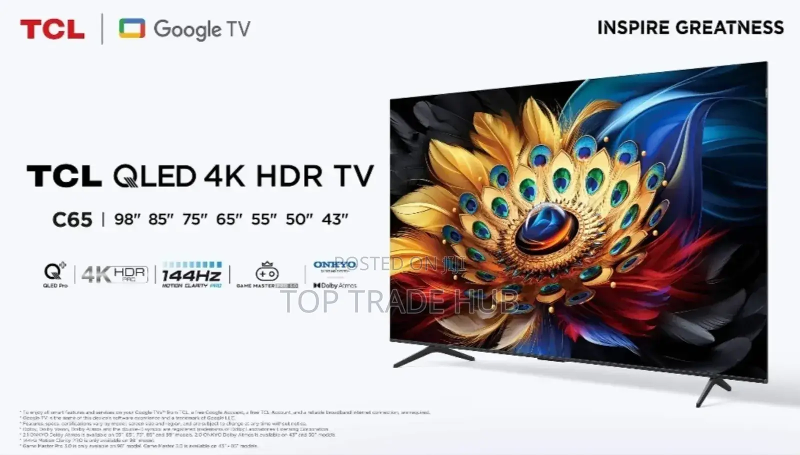 Tcl 65" C655 Qled Android Tv