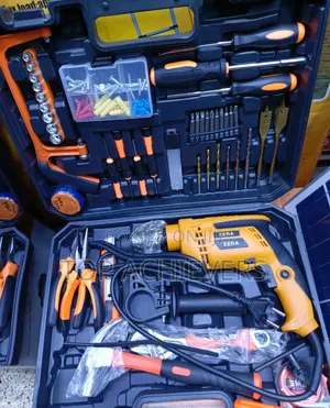 Toolbox/Toolkit With Electric Drill