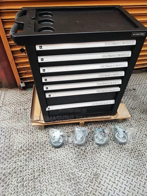 Workpro 365 Piece 7 Drawer Trolley Toolkit With Tools