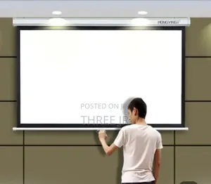 Easily Controlled Manual Projection Screen for Sale