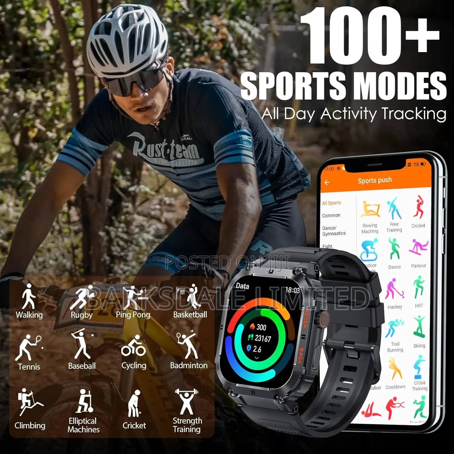 Smart Watch Android Bluetooth Waterproof Smartwatch