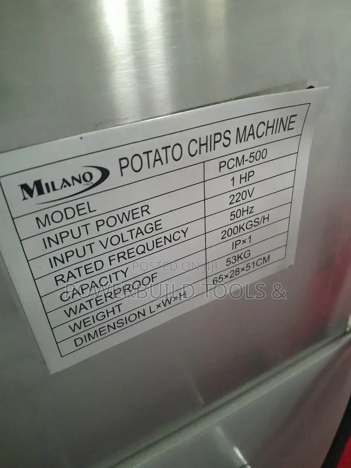 Potato Chips Making Machine