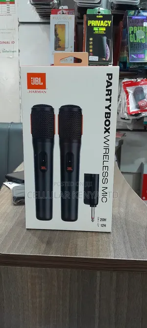 JBL Partybox Two-Person Wireless Handheld Microphone System