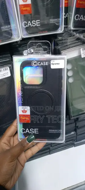 Strong Magnetic Leather Phone Cases for iPhone 15 Pro Max