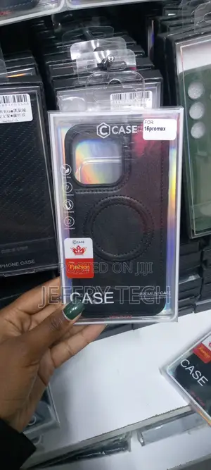 iPhone 15 Pro Maxluxury Leather Case With Magsafe Stand