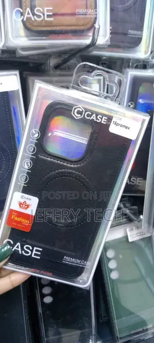 iPhone 15 Pro Maxluxury Leather Case With Magsafe Stand