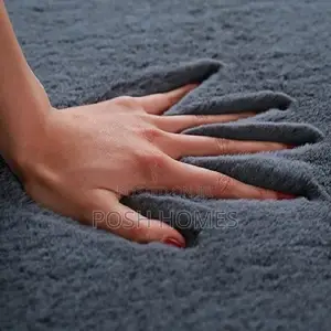 Modern Rabbit Fur Carpet