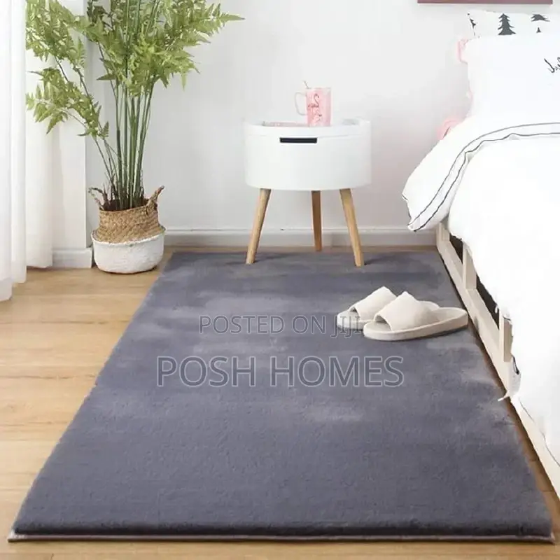 Modern Rabbit Fur Carpet