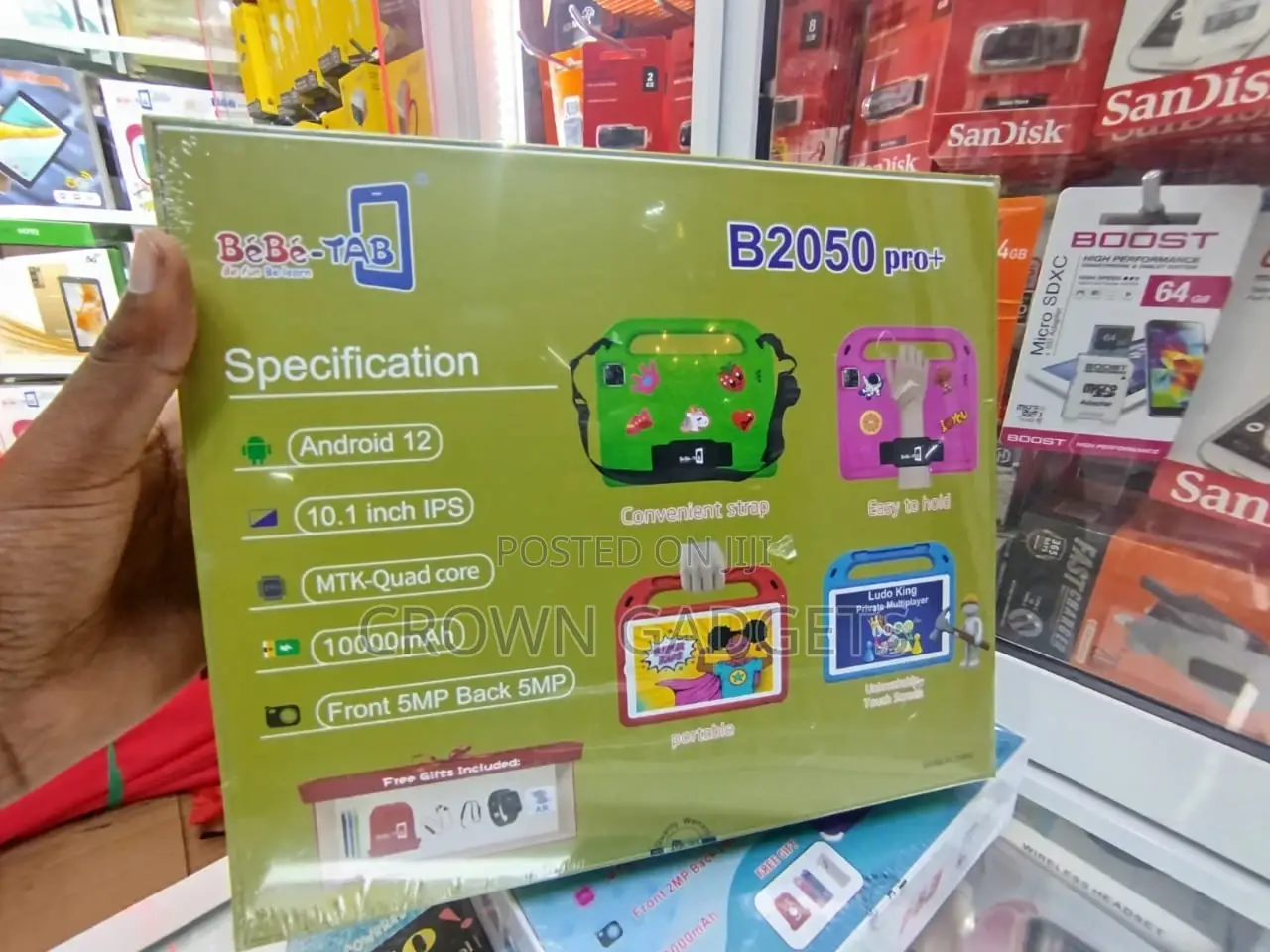 Bébé-Tab B2050 Pro+ - Premium Android Tablet