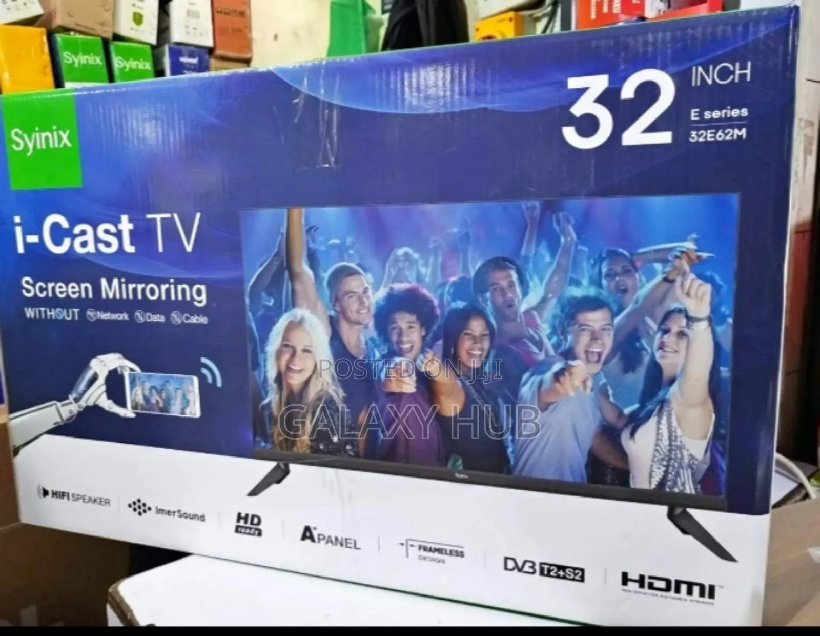 Syinix 32 Inch Digital Tv 32e4m Inbuilt Decoder With Icast