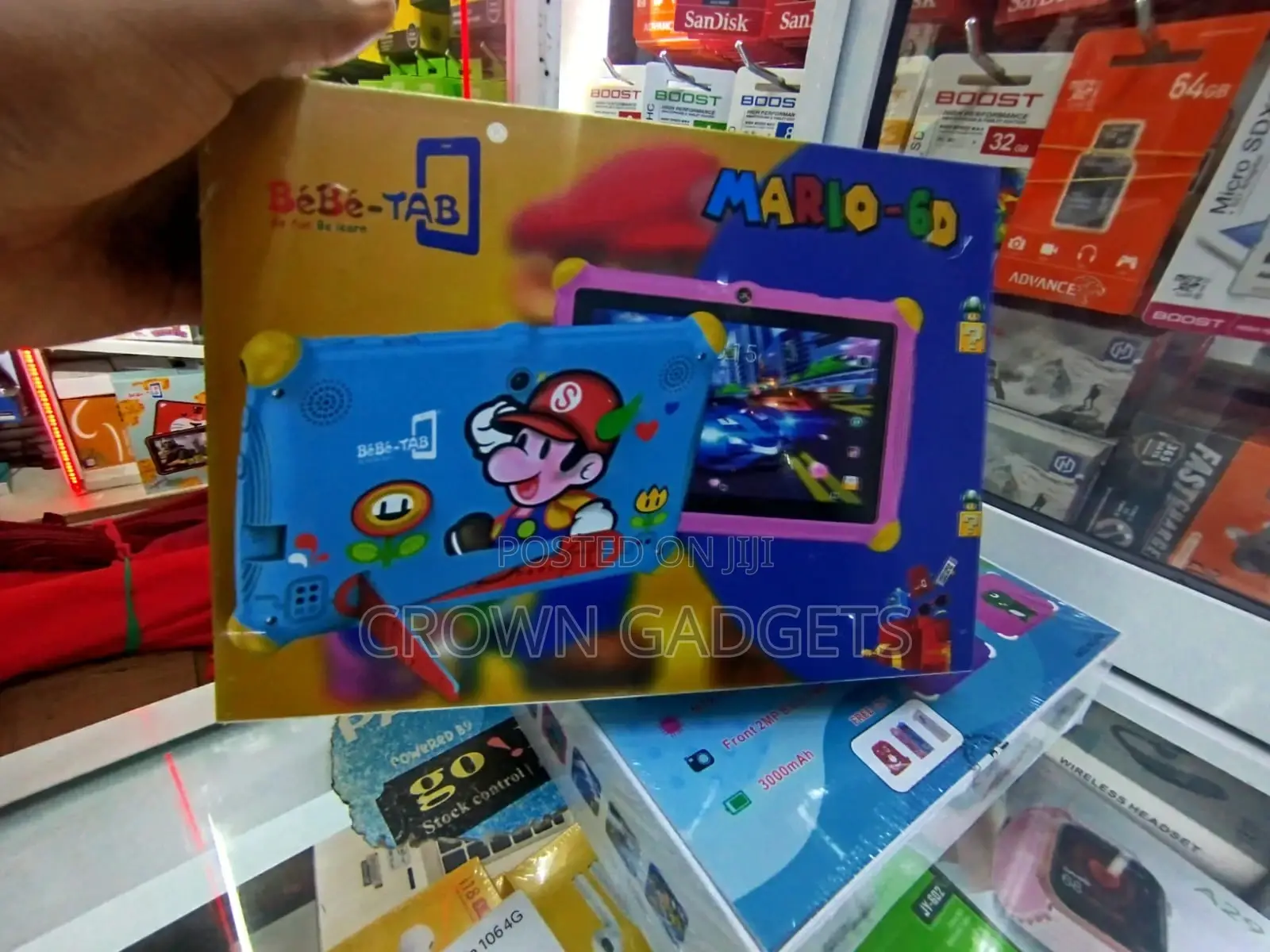 Bébé-Tab MARIO-6D - Engaging Kids’ Tablet
