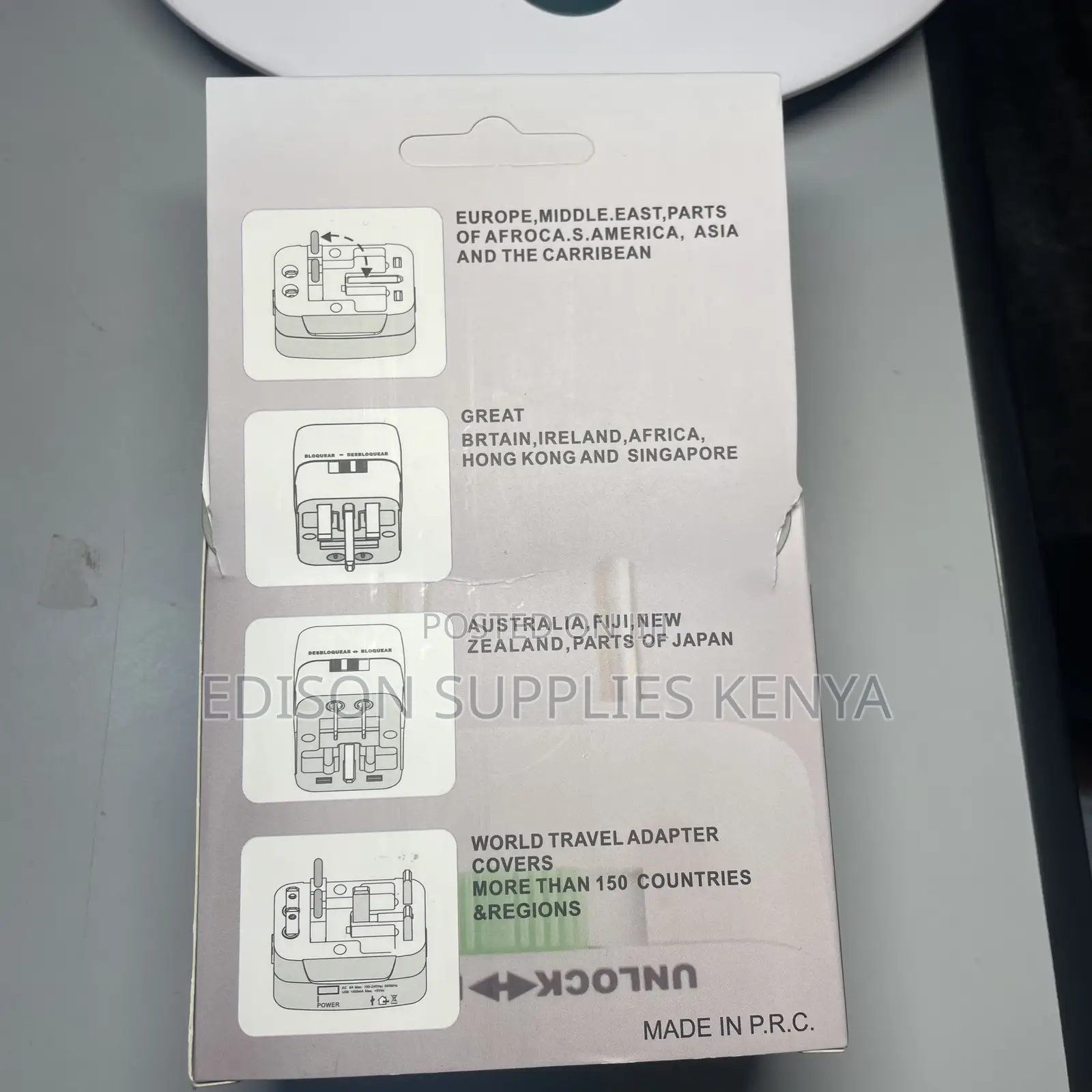 Universal Adapter Travel Adaptor Multiplug Adaptor Socket
