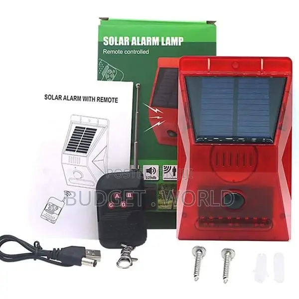 Solar Security Alarm