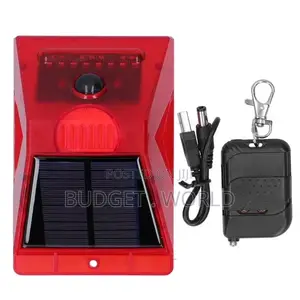 Remote Control - Solar Powered Motion Sensor Alarm