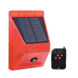 Solar Alarm Lamp ~ Solar Alarm Lamp