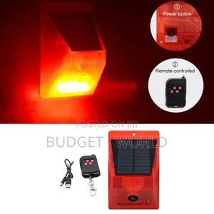Solar Alarm Lamp- Original