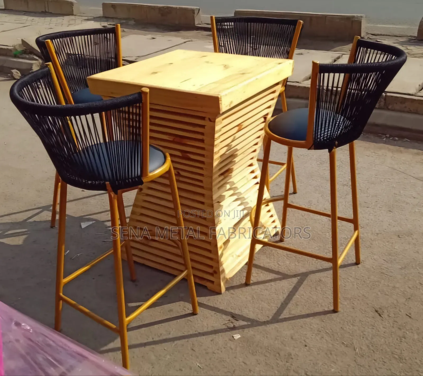 Unique and Stylish Bar and Table Set.