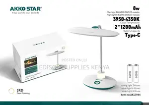 Desk Lamp Rechargeable Akko Star LED Study Lamp Adjustable