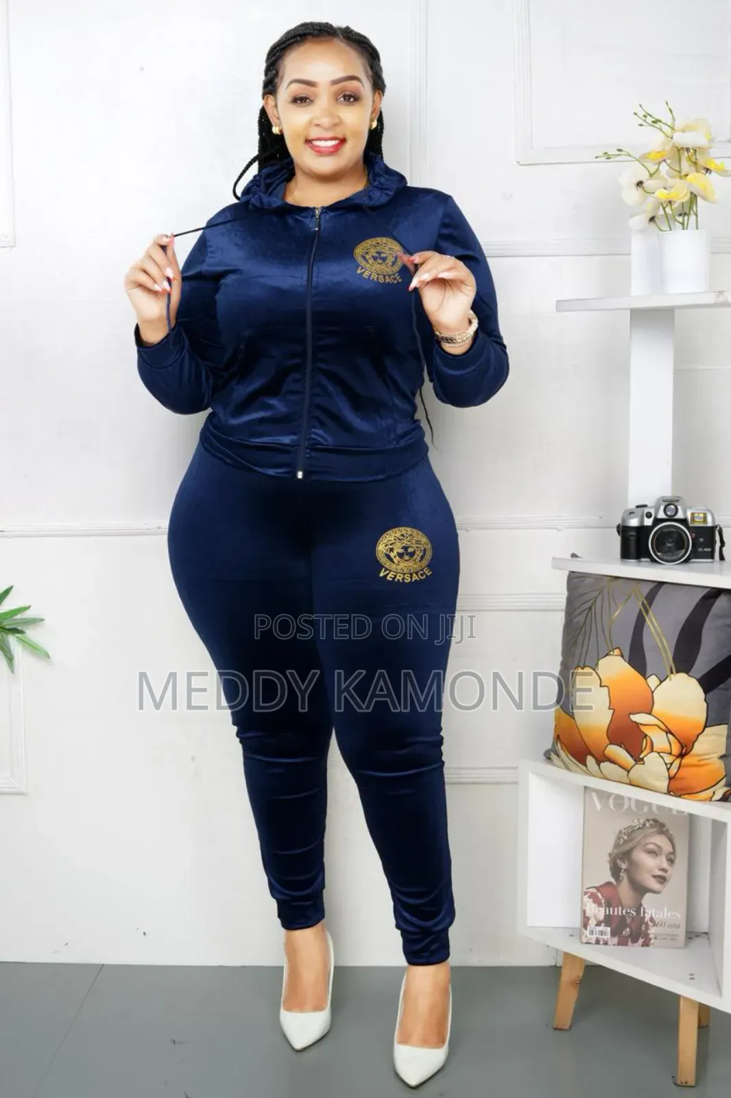 Designer Velvet Tracksuit
